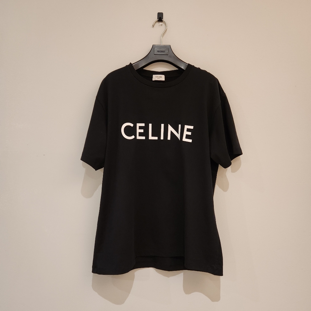 Celine Black Shirt Size Small Unisex